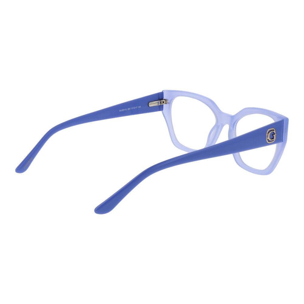 Guess Violette Brille aus Azetat (Rahmen)